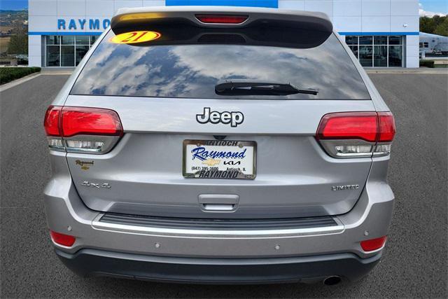 used 2021 Jeep Grand Cherokee car, priced at $19,488