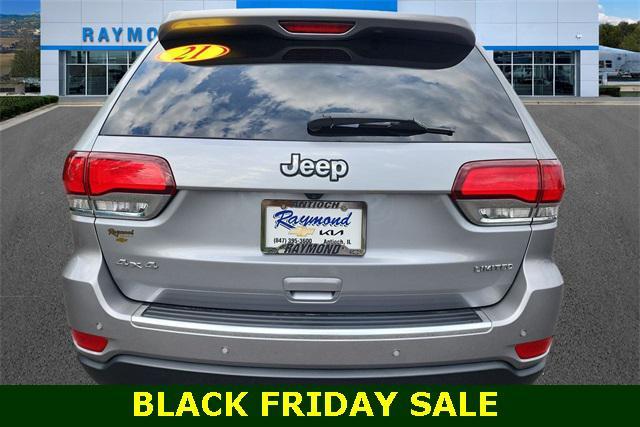used 2021 Jeep Grand Cherokee car, priced at $15,998