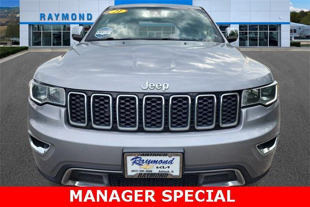 used 2021 Jeep Grand Cherokee car, priced at $16,989