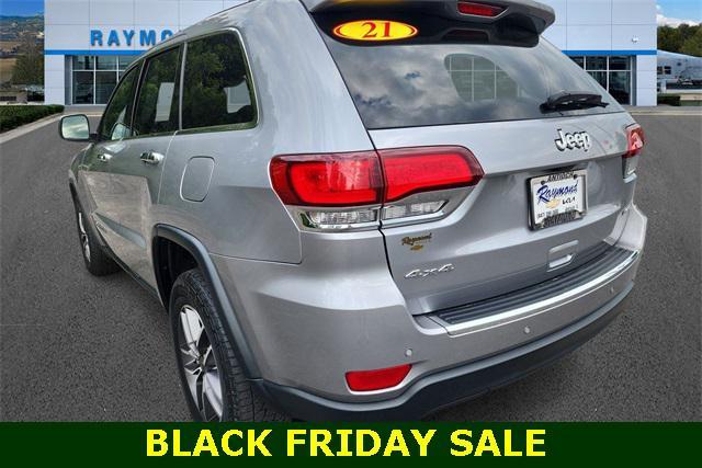 used 2021 Jeep Grand Cherokee car, priced at $15,998