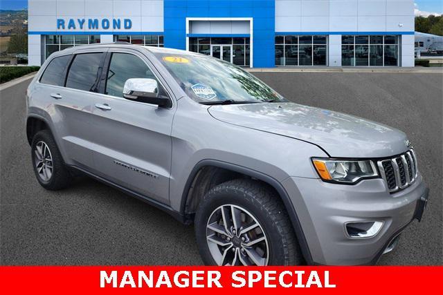 used 2021 Jeep Grand Cherokee car, priced at $16,989