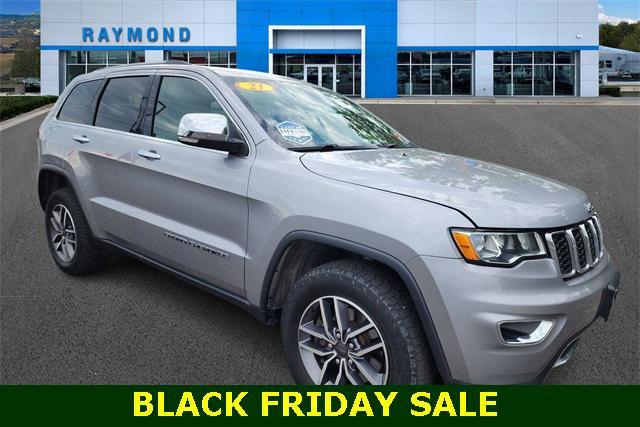 used 2021 Jeep Grand Cherokee car, priced at $15,998