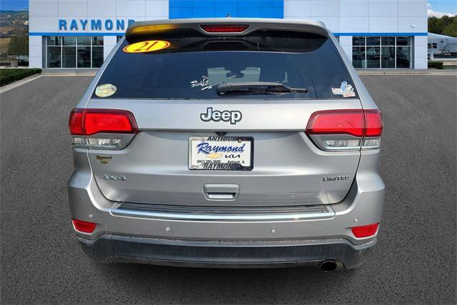 used 2021 Jeep Grand Cherokee car, priced at $21,781