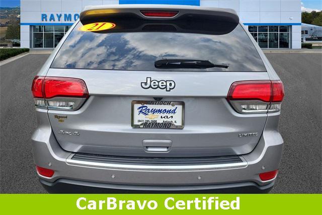 used 2021 Jeep Grand Cherokee car, priced at $16,748