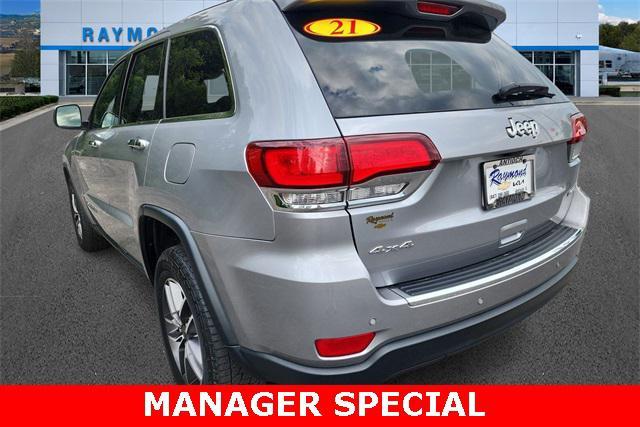 used 2021 Jeep Grand Cherokee car, priced at $16,989