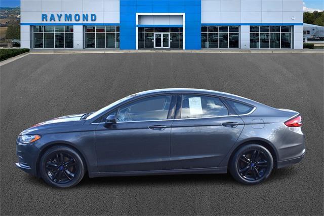 used 2018 Ford Fusion car, priced at $17,957