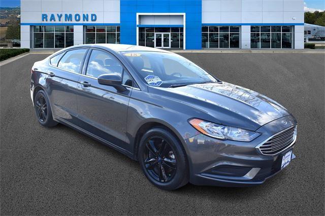 used 2018 Ford Fusion car, priced at $17,489