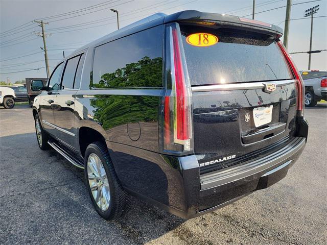 used 2018 Cadillac Escalade ESV car, priced at $32,662