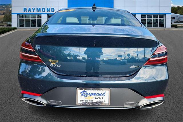 used 2024 Genesis G70 car, priced at $32,615
