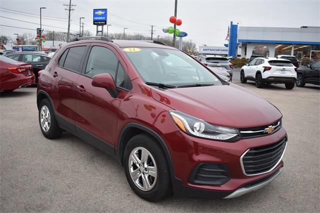 used 2021 Chevrolet Trax car, priced at $16,457