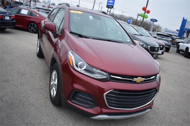 used 2021 Chevrolet Trax car, priced at $16,457