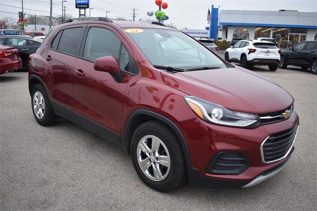 used 2021 Chevrolet Trax car, priced at $16,457