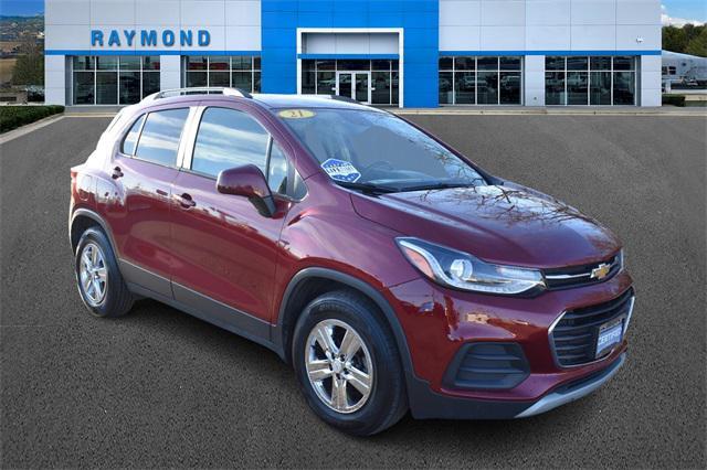 used 2021 Chevrolet Trax car, priced at $15,849