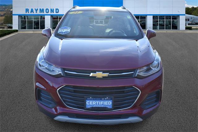 used 2021 Chevrolet Trax car, priced at $15,721