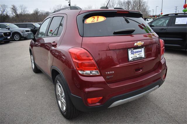 used 2021 Chevrolet Trax car, priced at $16,457