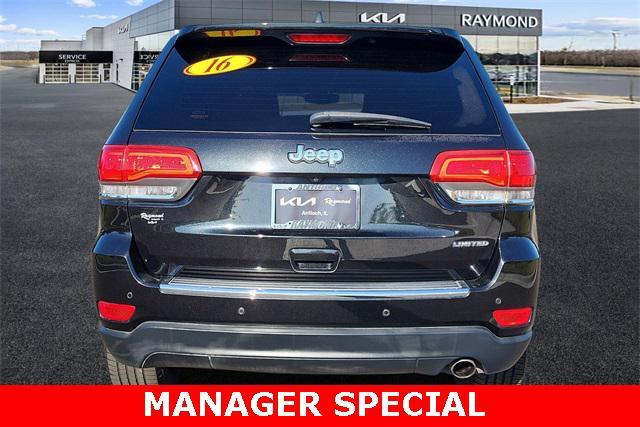 used 2016 Jeep Grand Cherokee car, priced at $13,969