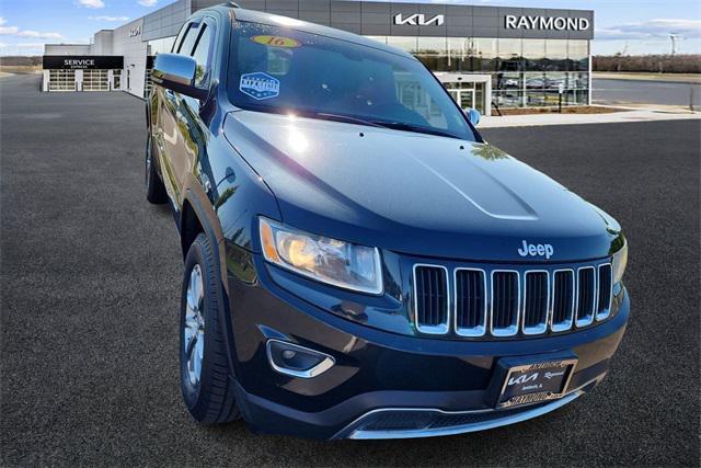 used 2016 Jeep Grand Cherokee car, priced at $15,593