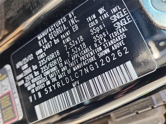 used 2022 Kia Sorento car, priced at $26,264