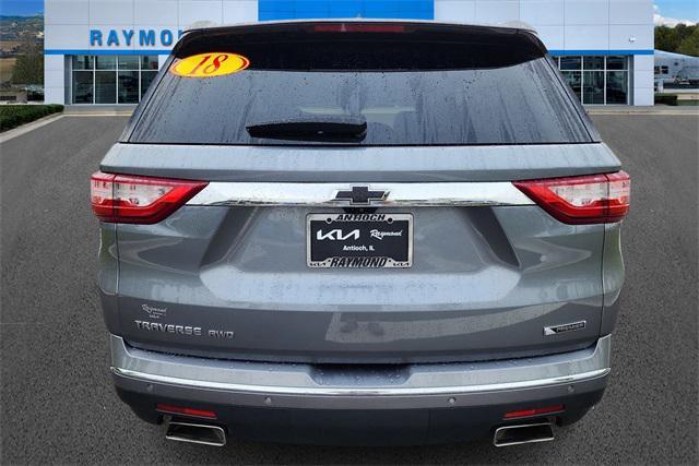 used 2018 Chevrolet Traverse car, priced at $24,393