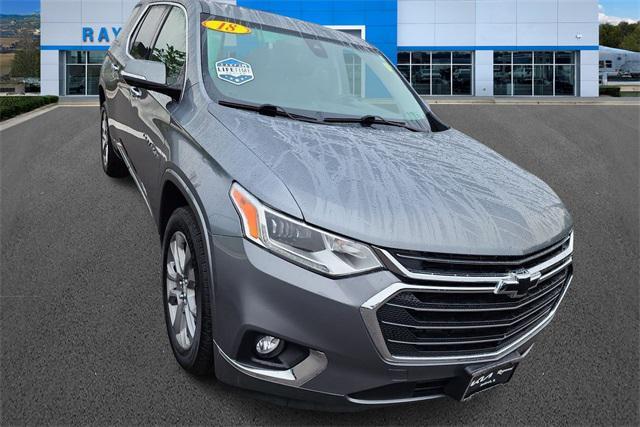 used 2018 Chevrolet Traverse car, priced at $24,393