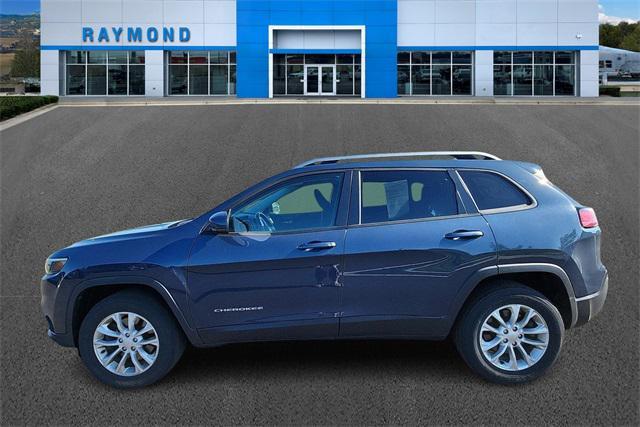 used 2020 Jeep Cherokee car, priced at $16,847