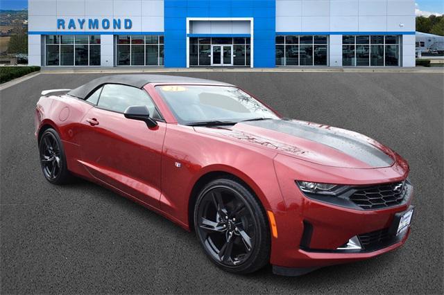 used 2021 Chevrolet Camaro car, priced at $30,961