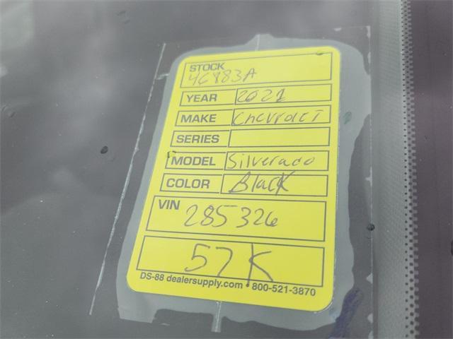 used 2021 Chevrolet Silverado 1500 car, priced at $38,565