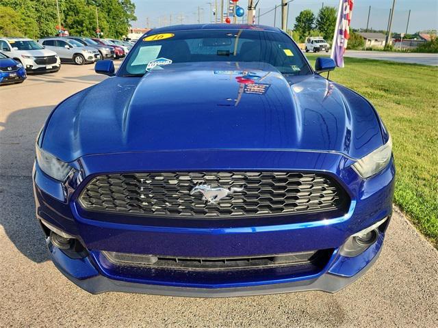 used 2016 Ford Mustang car, priced at $18,268