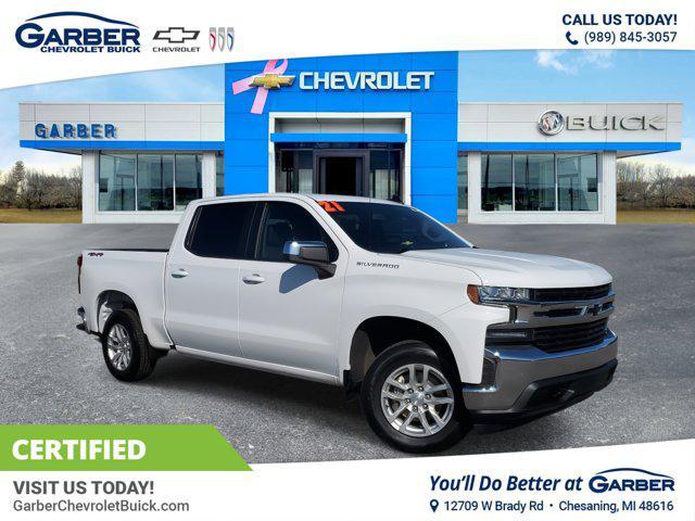 used 2021 Chevrolet Silverado 1500 car, priced at $32,393