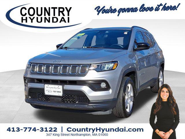 used 2022 Jeep Compass car, priced at $20,999