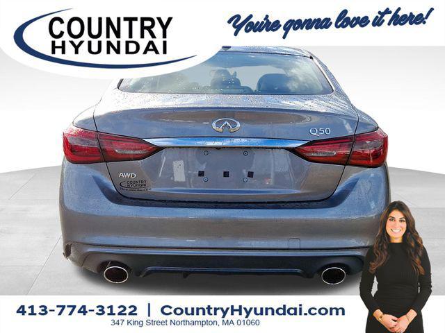 used 2019 INFINITI Q50 car, priced at $22,990