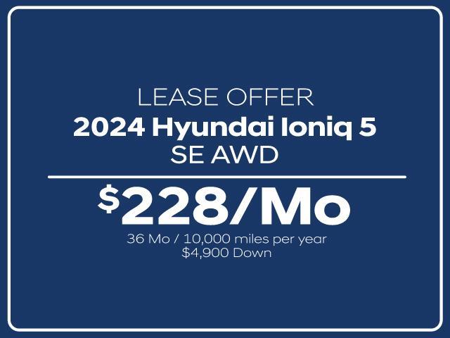 new 2024 Hyundai IONIQ 5 car, priced at $52,482