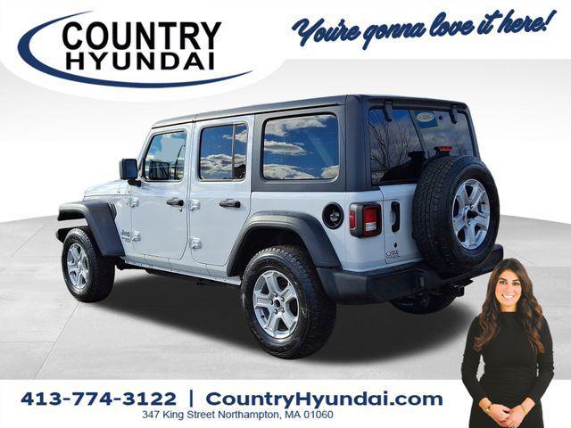 used 2020 Jeep Wrangler Unlimited car, priced at $24,990