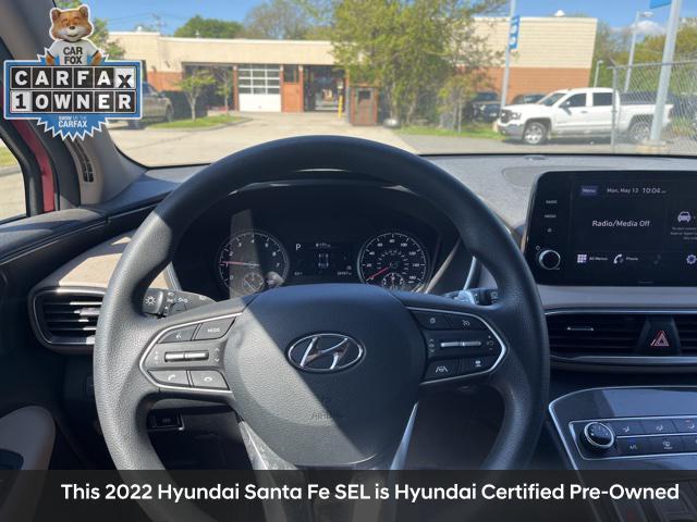 used 2022 Hyundai Santa Fe car, priced at $25,588