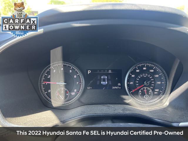 used 2022 Hyundai Santa Fe car, priced at $25,588