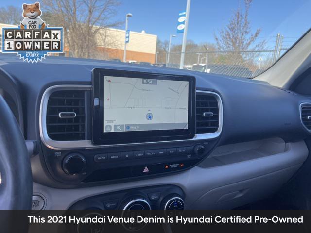 used 2021 Hyundai Venue car, priced at $19,778