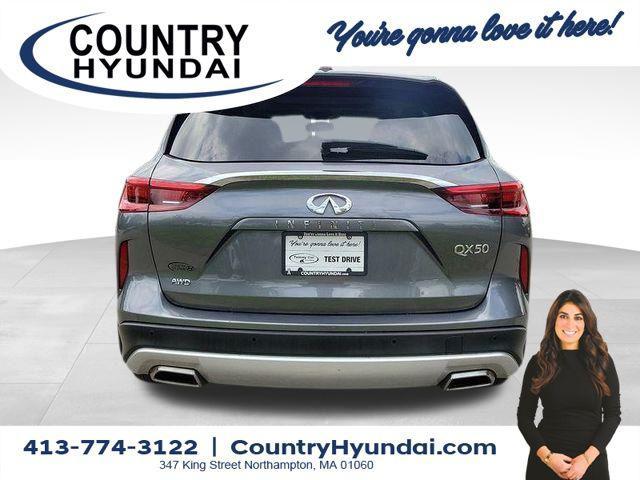 used 2021 INFINITI QX50 car, priced at $26,343