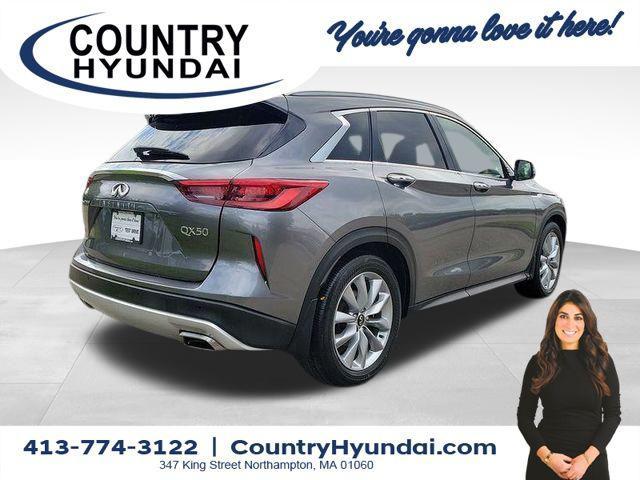 used 2021 INFINITI QX50 car, priced at $26,343