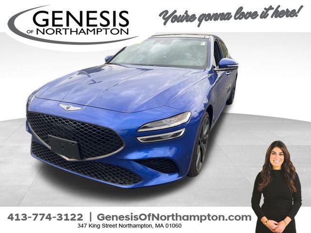 used 2022 Genesis G70 car, priced at $34,997