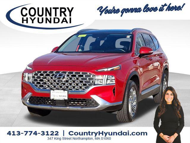 used 2021 Hyundai Santa Fe car, priced at $23,441