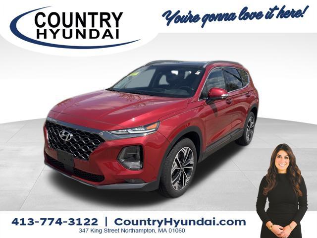 used 2020 Hyundai Santa Fe car, priced at $24,558