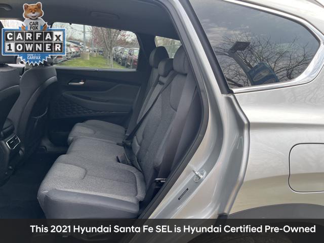 used 2021 Hyundai Santa Fe car, priced at $25,000