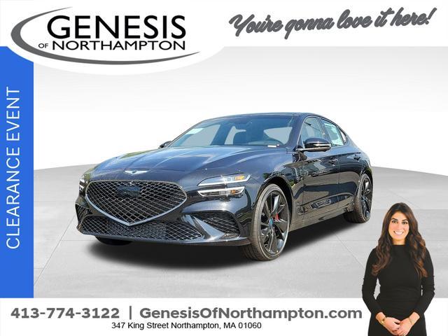 new 2023 Genesis G70 car, priced at $51,323