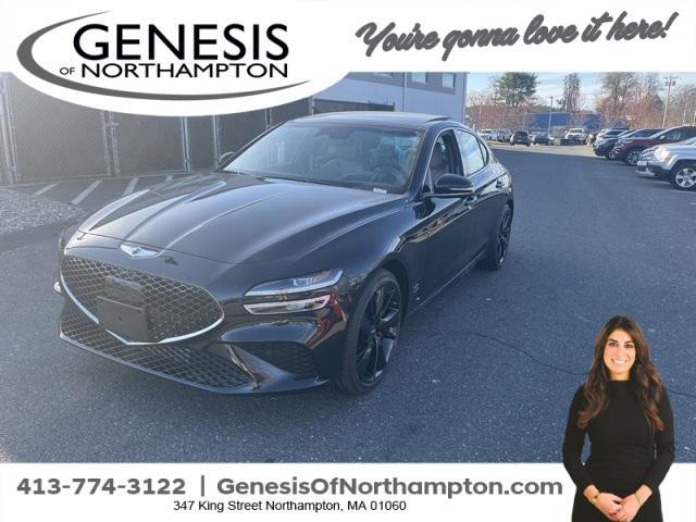 new 2023 Genesis G70 car, priced at $51,488
