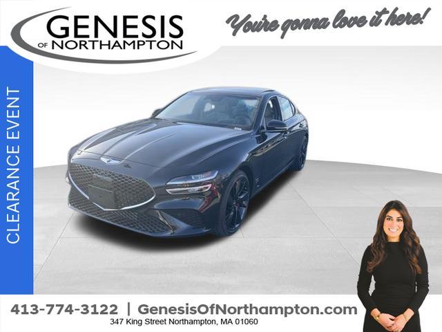 new 2023 Genesis G70 car, priced at $51,278