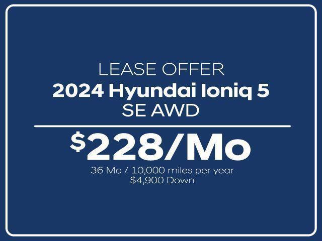 new 2024 Hyundai IONIQ 5 car, priced at $42,857