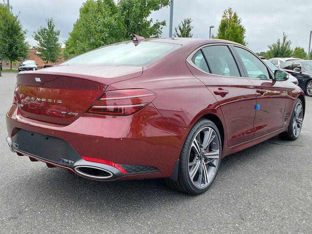 new 2025 Genesis G70 car, priced at $49,337