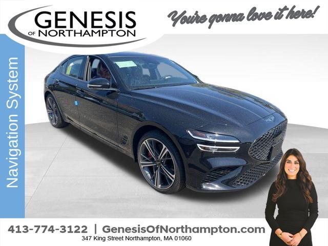 new 2025 Genesis G70 car, priced at $45,278