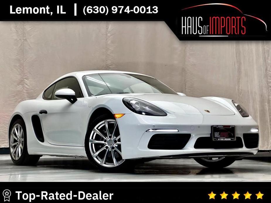 used 2018 Porsche 718 Cayman car, priced at $43,900