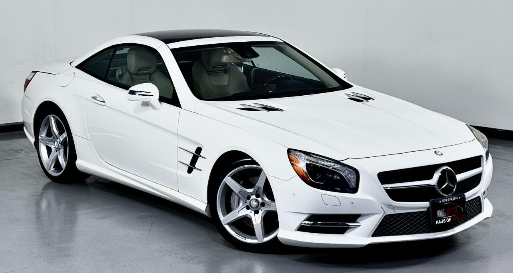 used 2015 Mercedes-Benz SL-Class car, priced at $27,500